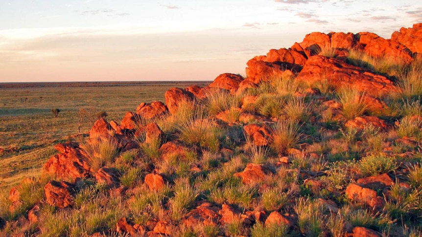 Red rocks in Central Australia