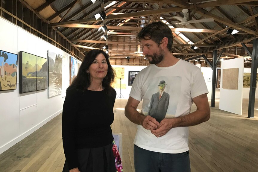 Judges Mary Knights and Ben Quilty