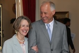 Tasmanian Governor Kate Warner with husband Richard Warner