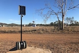 Robotic teacher on Mt Hope cattle station in Charters Towers