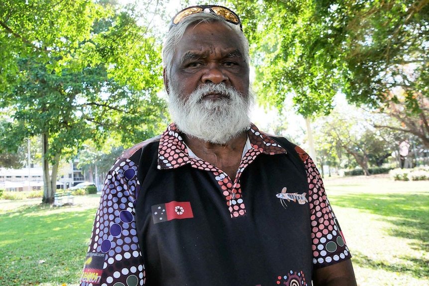 Indigenous leader Russell Butler in Townsville in north Queensland.