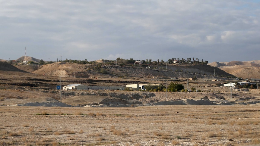 A view shows the Jordan Valley near the West Bank city of Jericho.