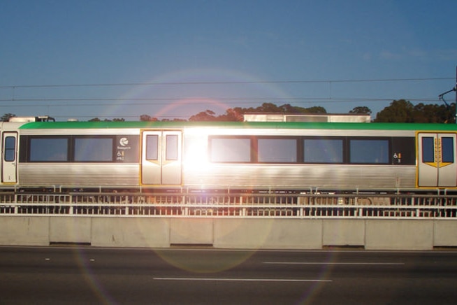 Perth to Mandurah train