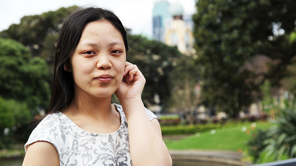 A profile shot of Sheryn Li, student at the University of Sydney, 2016