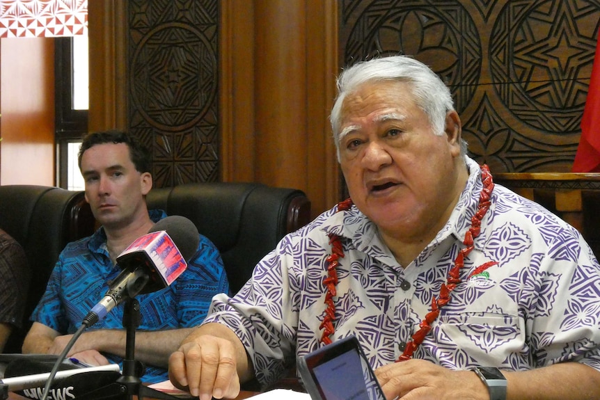 Prim-ministrul Samoa Twilaypa Sailelli