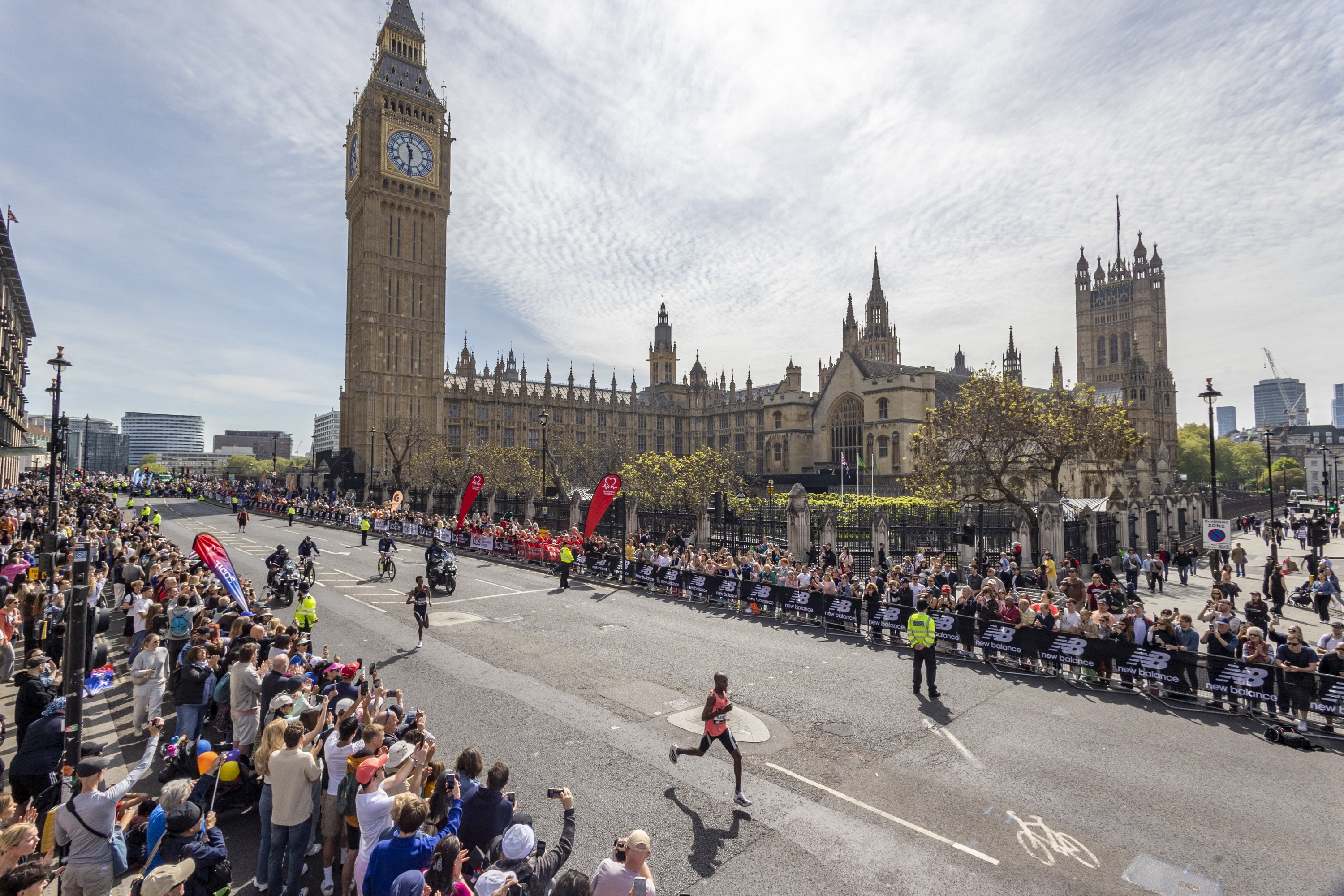 Sabastian Sawe passa pelo Big Ben em Londres