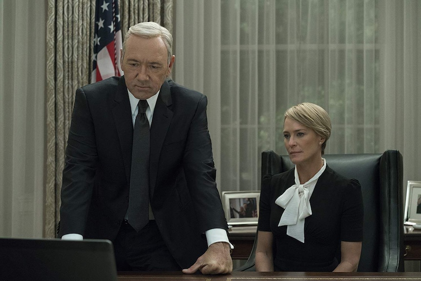 Frank and Claire Underwood in House of Cards