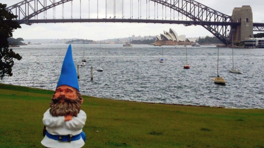 Kern the gnome in Sydney