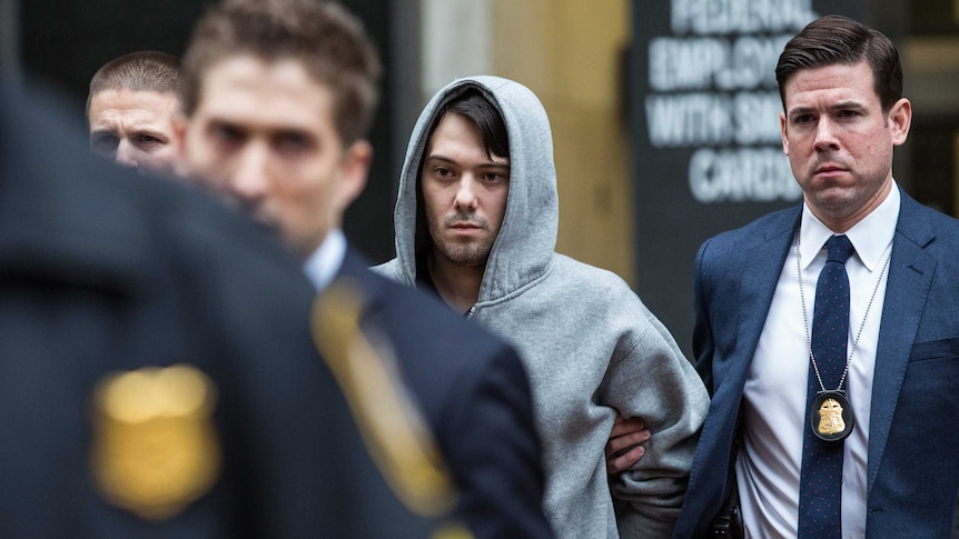 Martin Shkreli arrested December 17, 2015