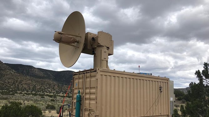 A US Air Force microwave weapon