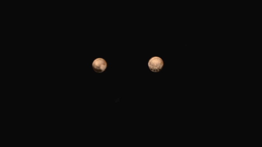 Images of Pluto taken by New Horizons