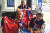 Bulldogs fanatic Melanie Robinson and friends are thrilled about the upcoming Grand Final