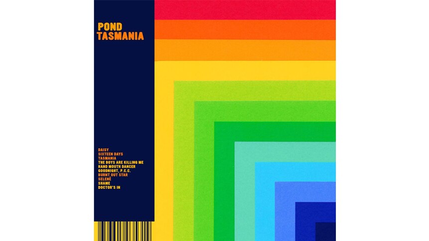 The artwork for Pond's 2018 album Tasmania
