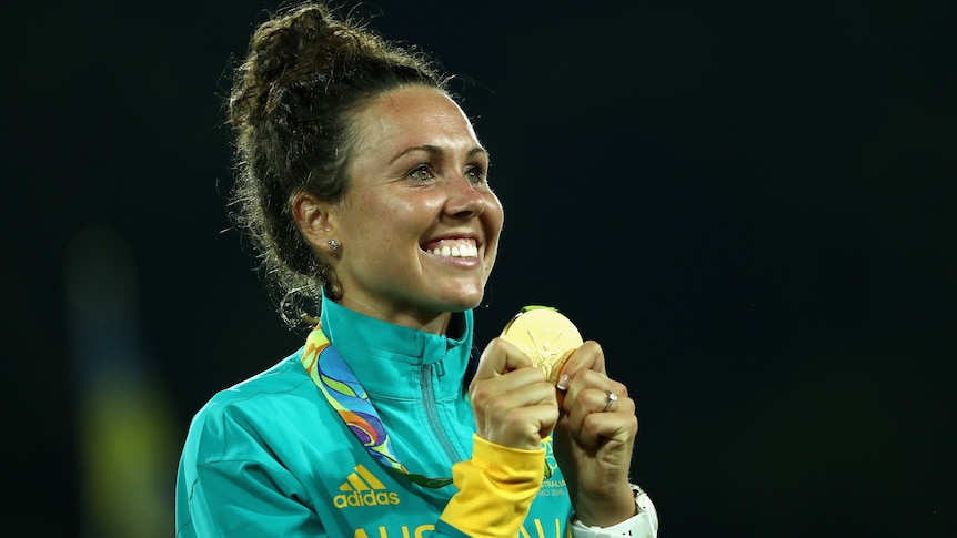 Gold medalist Chloe Esposito