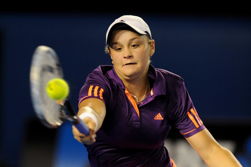 Barty struggles to deal with Serena