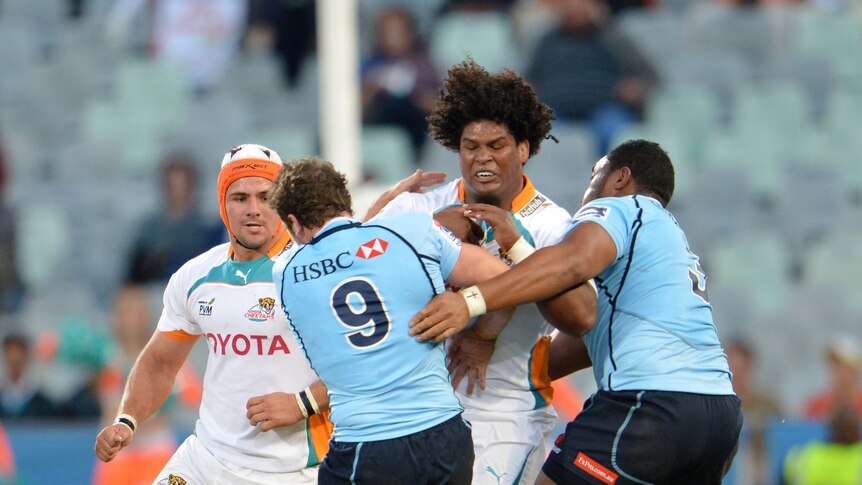 Johnson breaks through Waratahs