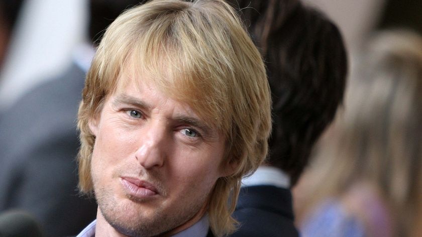 Hospitalised: Owen Wilson (file photo).