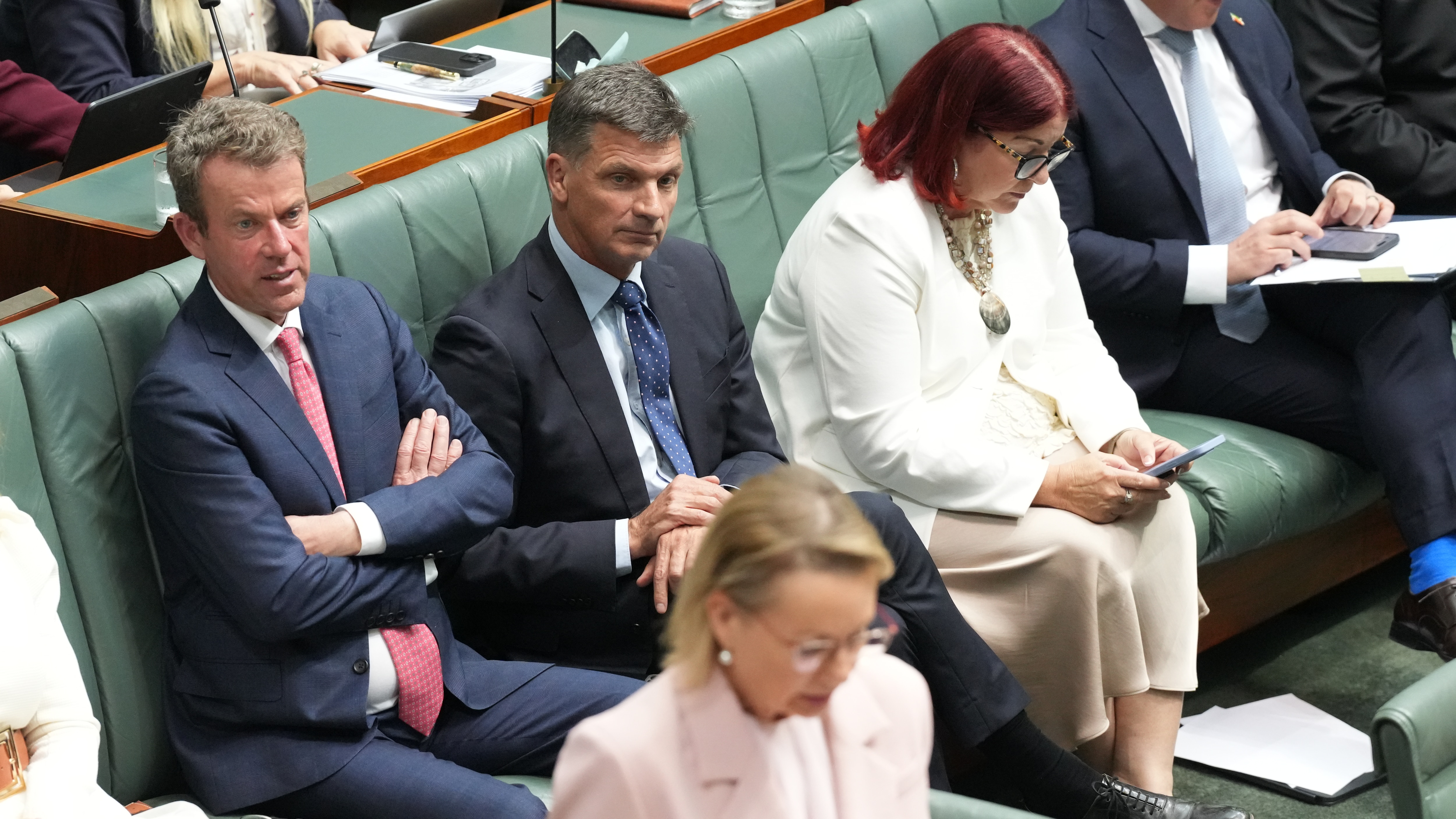 Live: Angus Taylor distances himself from Ley immigration policy