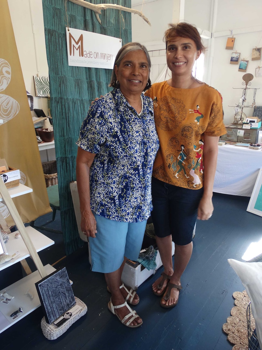 Evelyn Parkin and Delvene Cockatoo Collins