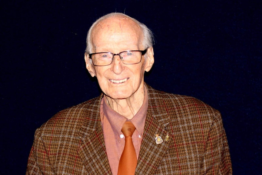 Jack Tredrea, former member of Z Special Unit in World War II