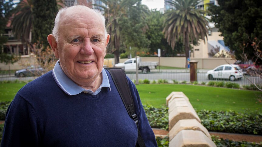 Norman Harrison has been studying the origins of building materials in Perth