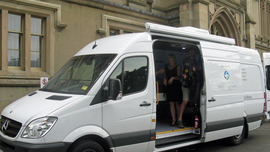 The mobile laboratory is on the third of its kind in Australia.