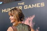 Jennifer Lawrence at Hunger Games premiere