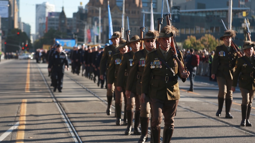 March in Melbourne