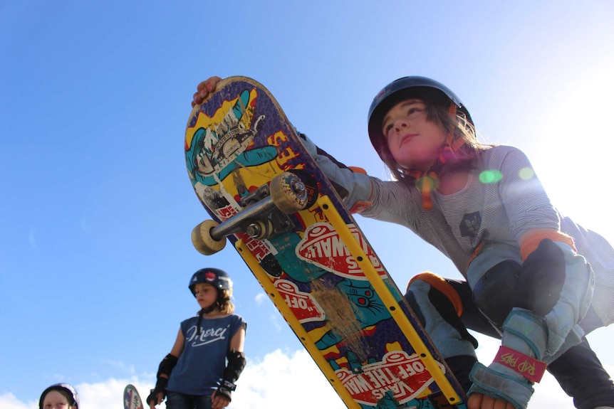 Hobart skater Siobhan Swift