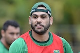 Greg Inglis at Kangaroos training