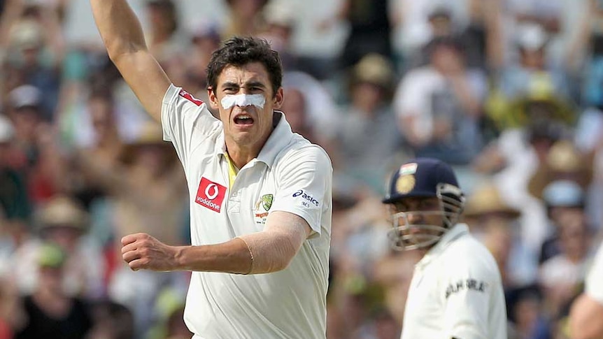 Australia's Mitchell Starc took some big wickets in last summer's Test series against India.