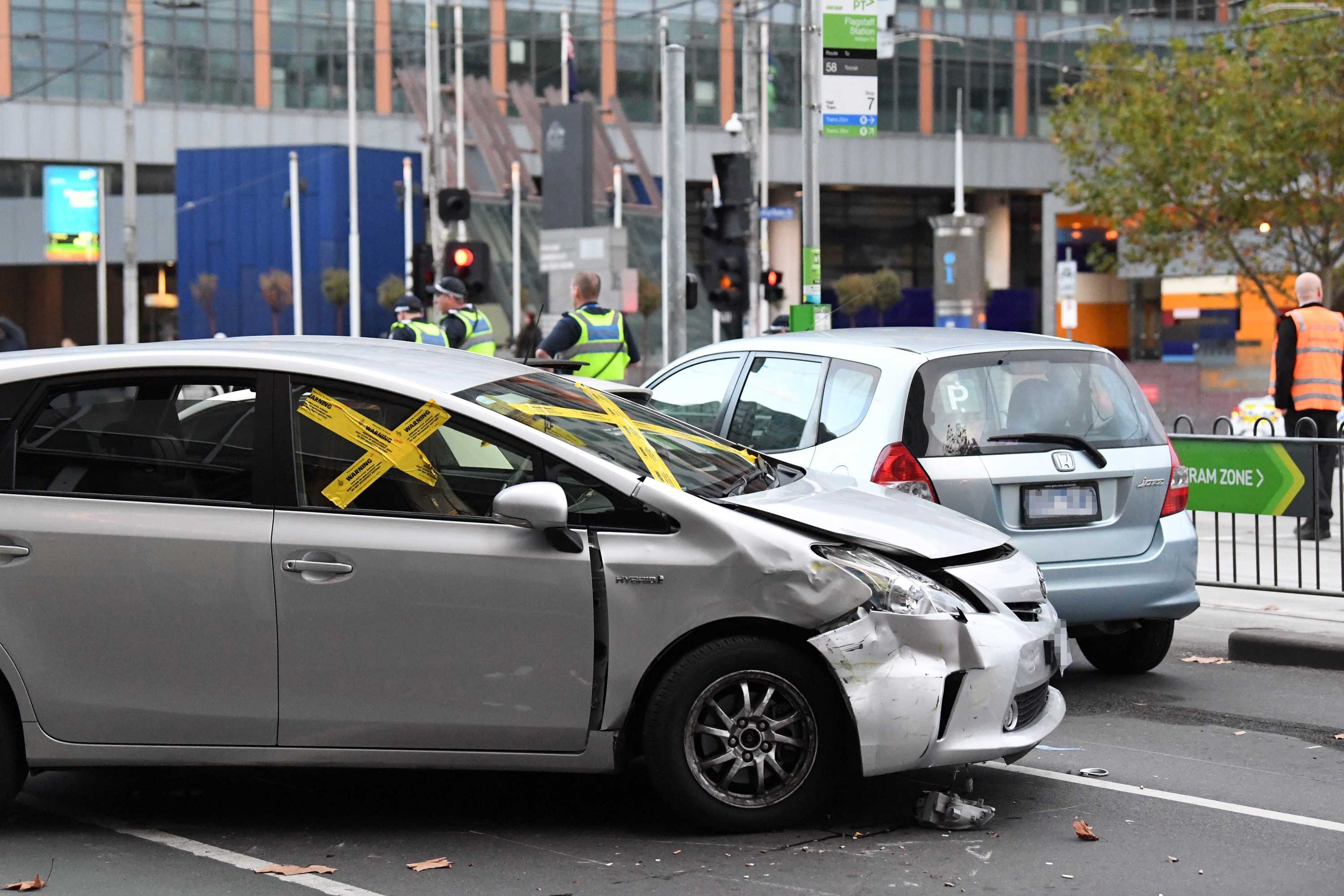 Children recovering after car hits five pedestrians in Melbourne - ABC News