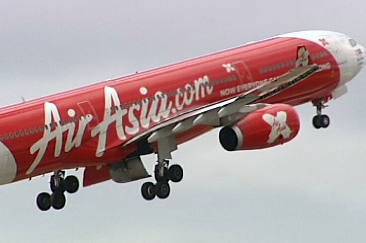 AirAsia X plane takes off from Melbourne Airport