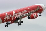 AirAsia X plane takes off from Melbourne Airport