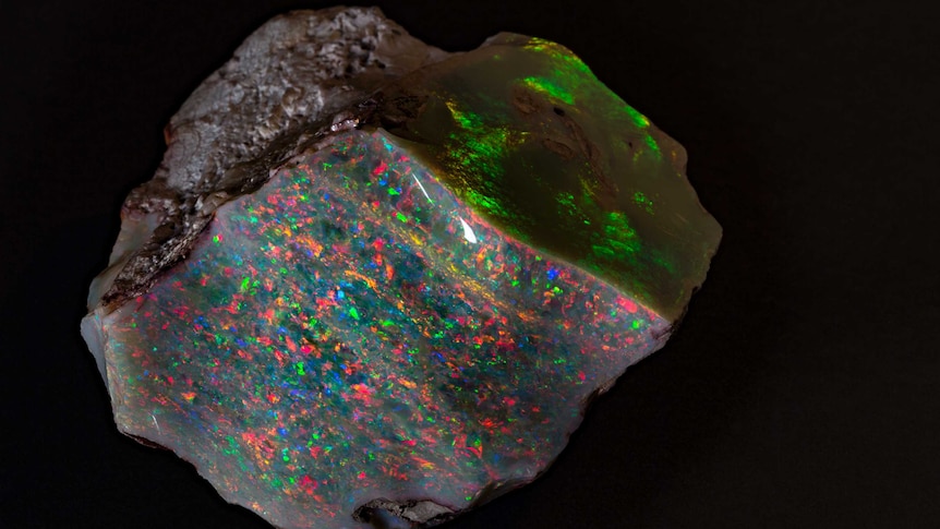 World's finest uncut opal, the Fire of Australia.