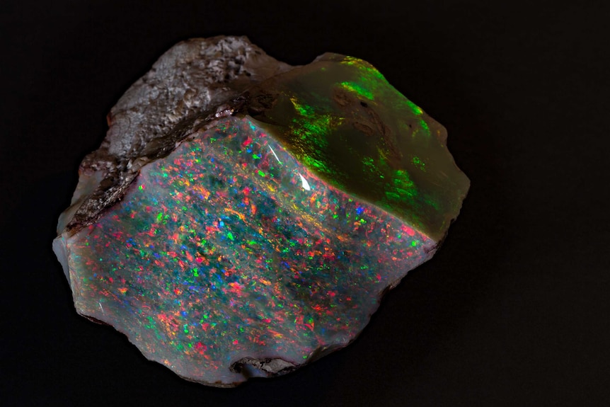 World's finest uncut opal, the Fire of Australia.