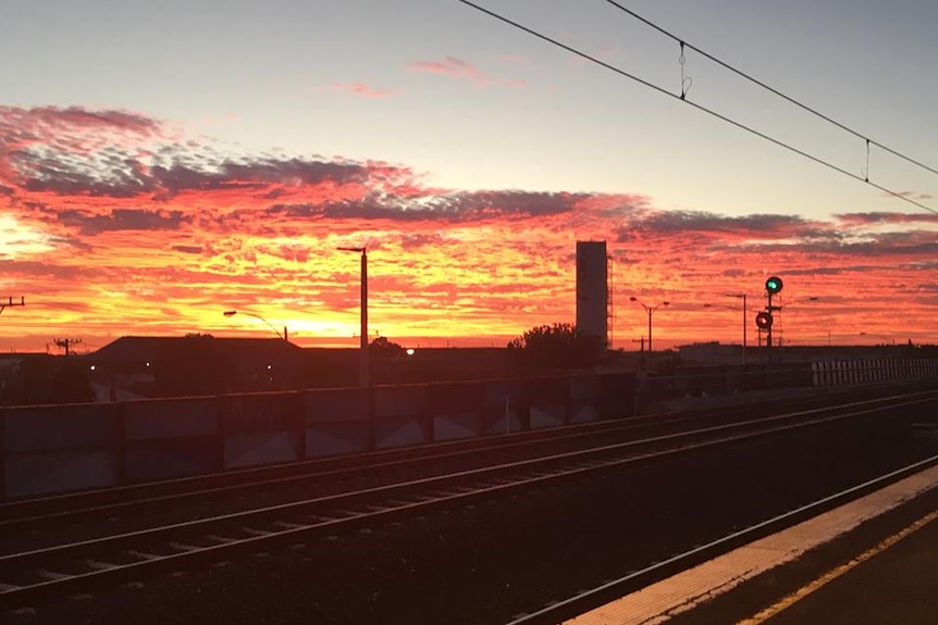 Melbourne's hot night