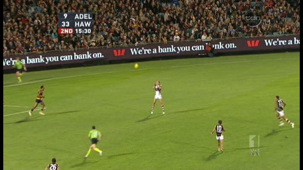 Crows fight for anniversary victory - ABC News