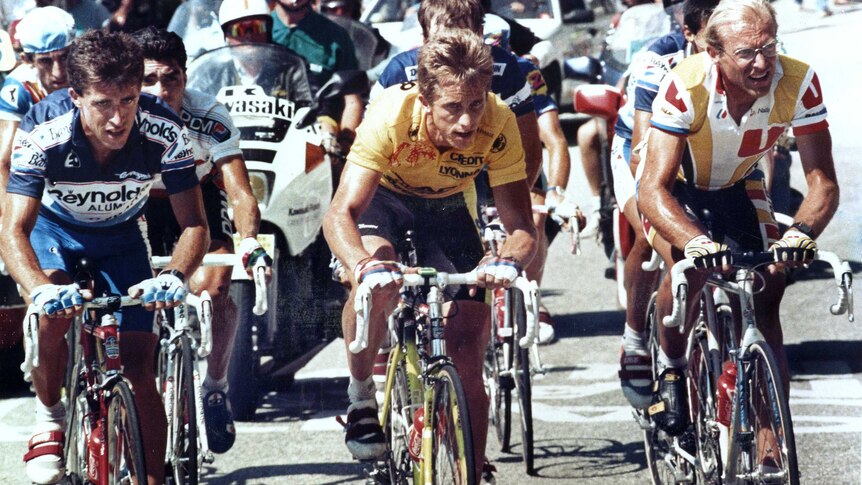 Greg LeMond pioneered the use of carbon fibre in cycling.