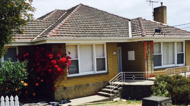 The woman's home in Frankston, where an intruder died.