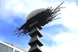 Brett Whiteley's sculpture, Black Totem 2, was gifted to Newcastle last October.