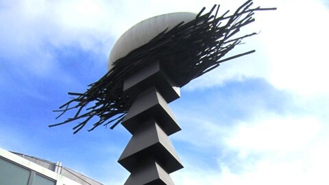 Brett Whiteley's sculpture, Black Totem 2
