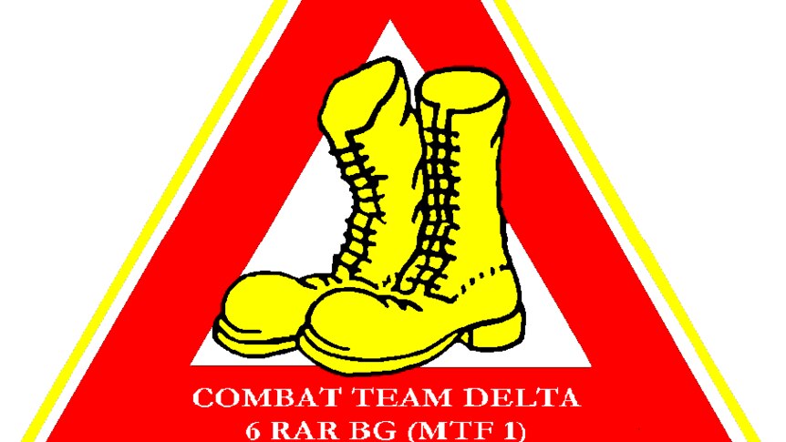 Delta Company logo designed by Lieutenant Dave Sabben