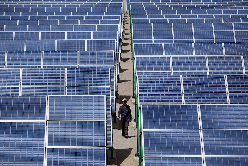 The Chinese government has set a target to install 20GW of solar energy capacity and 100GW of wind power by 2020.