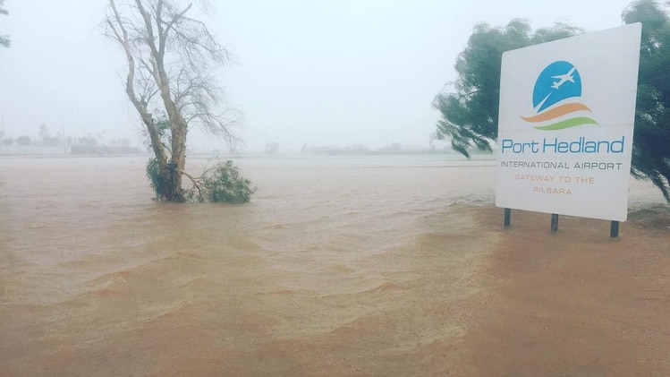 Port Hedland drenched