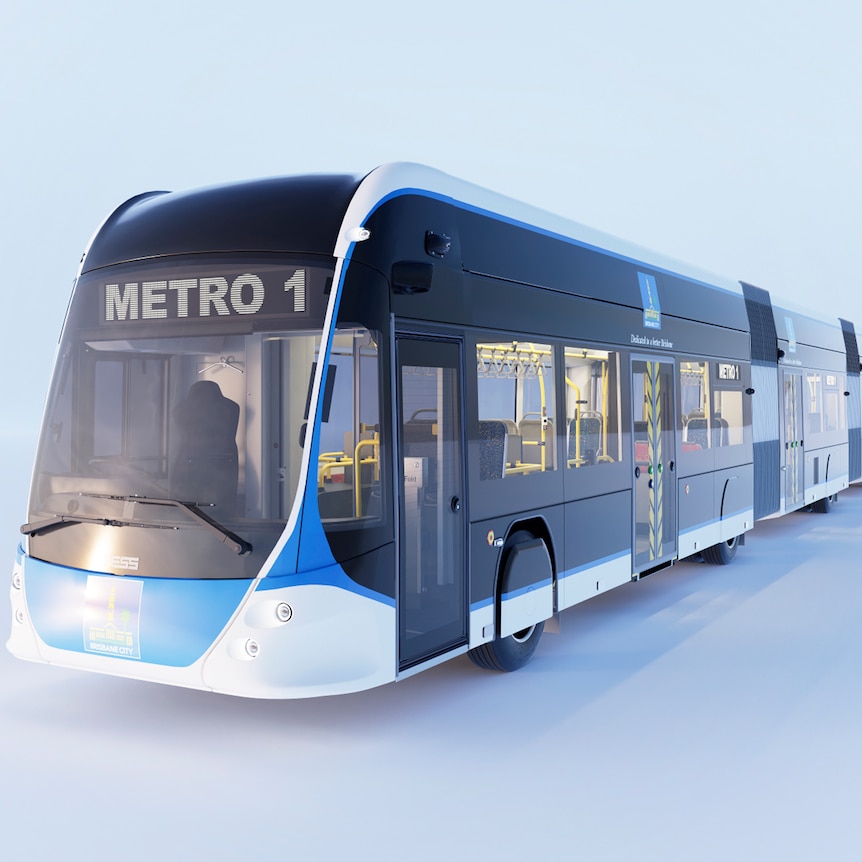 A concept image of a large bus