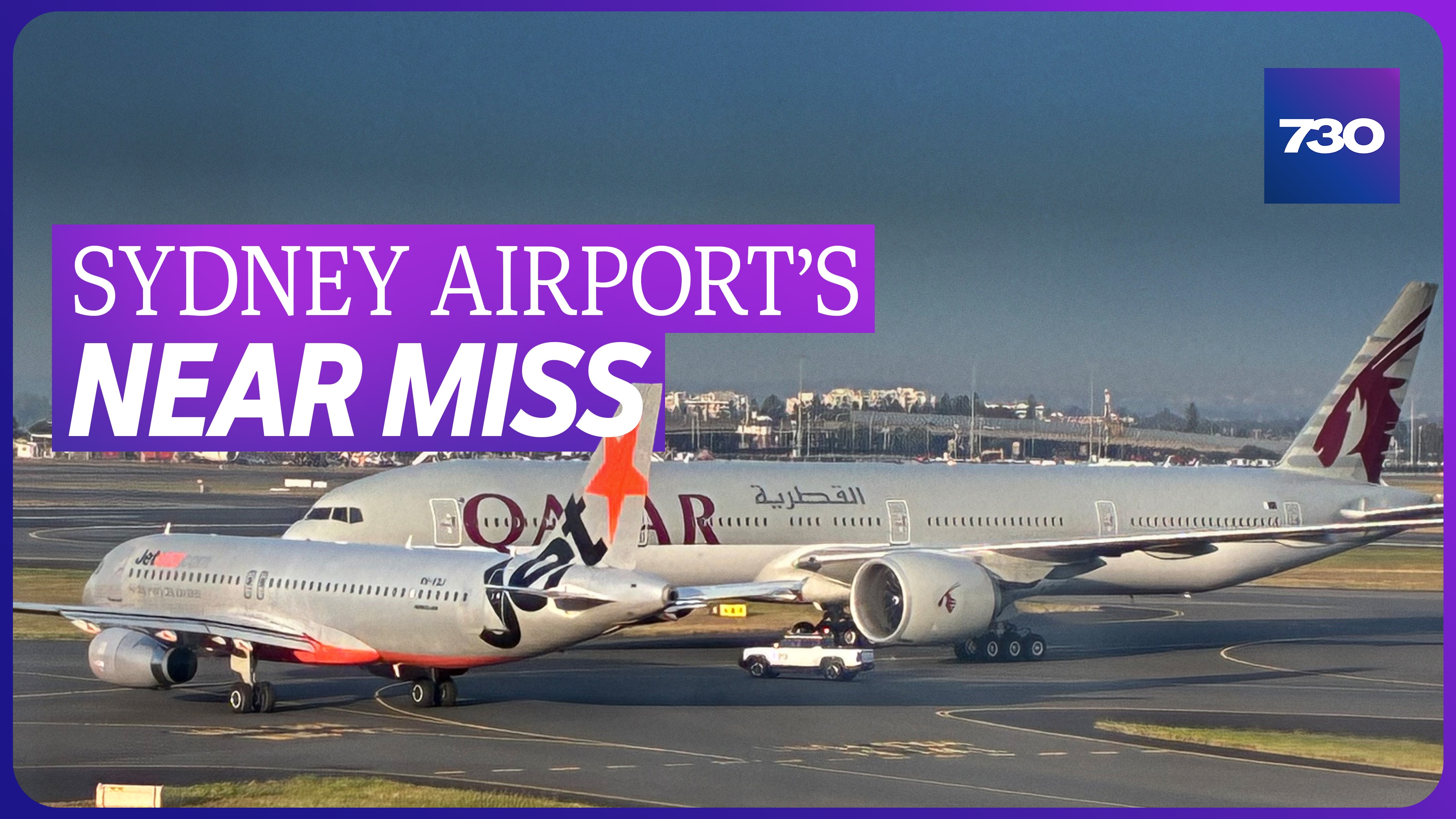 VIDEO: Another near miss at Sydney Airport raises safety concerns