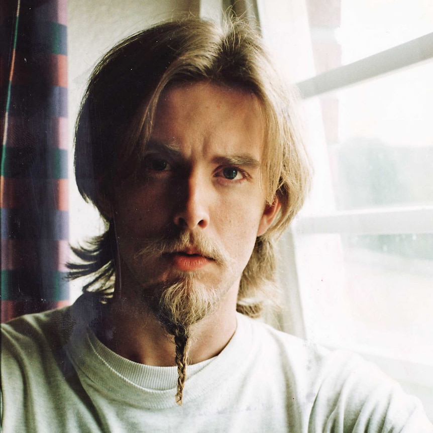 Varg Vikernes is photographed at Ila prison outside Oslo in 1999.
