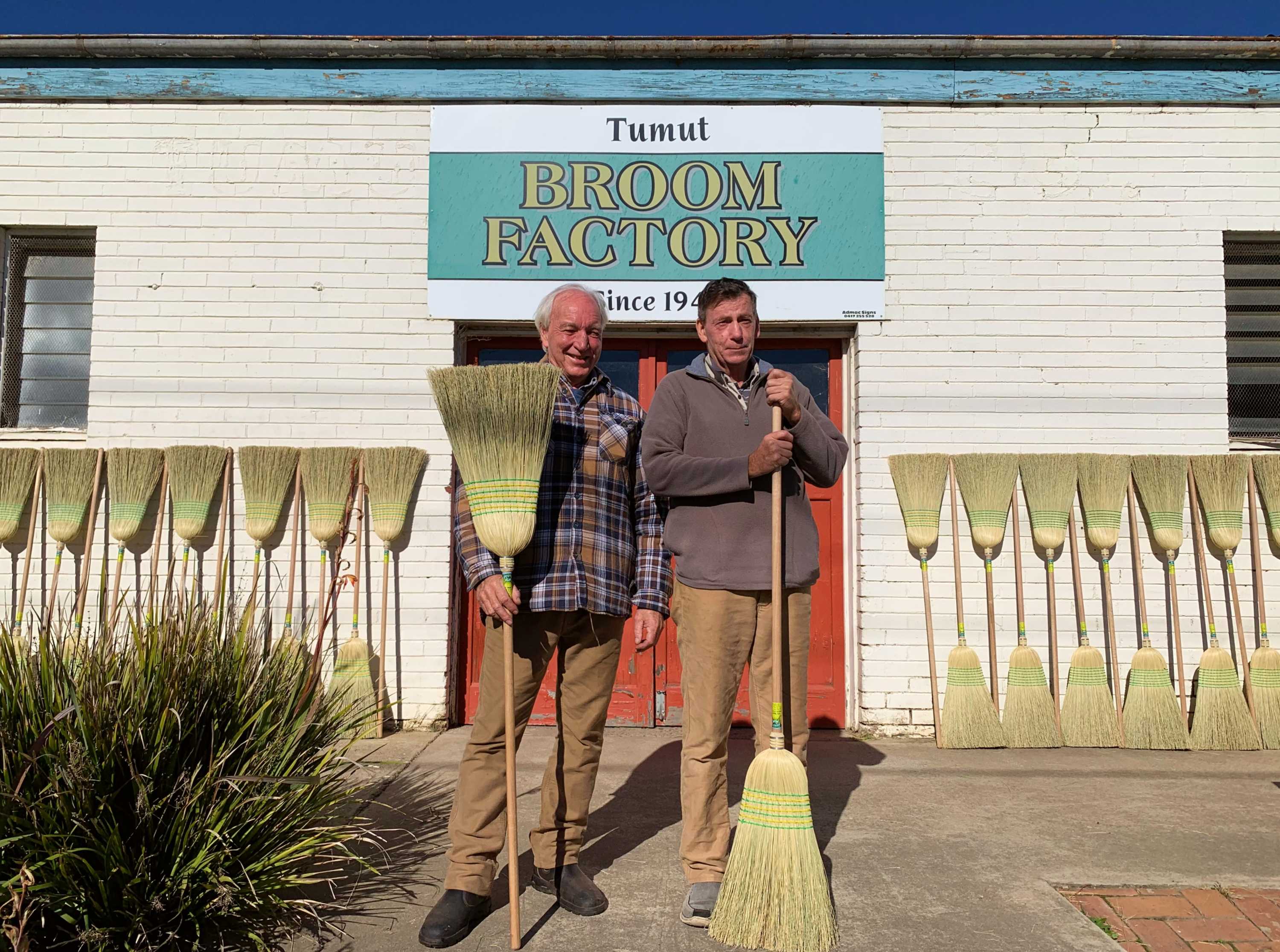 Australian millet broom factory tries to resist sweeping changes in