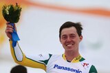 Australia's Toby Kane wins bronze at the Sochi Paralympics Super Combined Standing Super G.